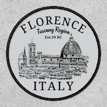 Florence Italy Tuscany Region Vintage Landscape