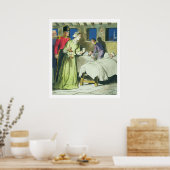 Florence Nightingale (1820-1910) from 'Peeps into ポスター (キッチン)