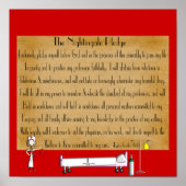 Florence Nightingale Pledge Poster ポスター (正面)