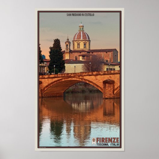 Florence - San Frediano in Cestello ポスター (正面)