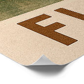 Florence Vintage Travel ポスター (角)