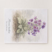 Florens tardiva The Late Bloomer Botanical ジグソーパズル (横)