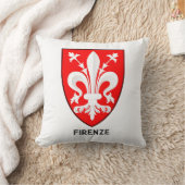 Florentine Lily Coat of Arms Fine Art クッション (ブランケット)