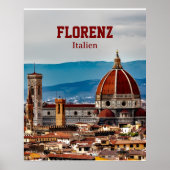 Florenz Italien ポスター (正面)