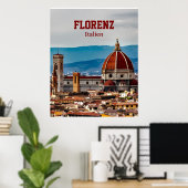 Florenz Italien ポスター (ホームオフィス)