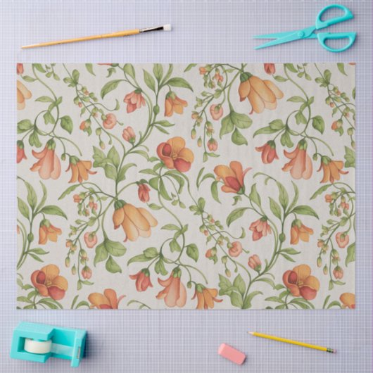 Flores 2  薄葉紙 (クラフト)