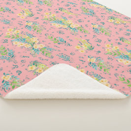 Flores de Cereza シェルパブランケット