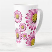 Flores de Gérbera カフェラテマグ (右アングル)