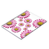Flores de Gérbera ノートブック (左側)