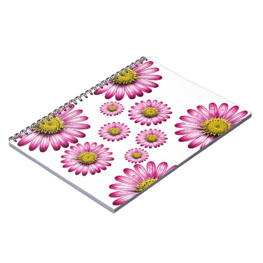 Flores de Gérbera ノートブック (左側)