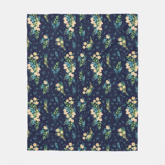 "Flores de Luna" フリースブランケット (正面)