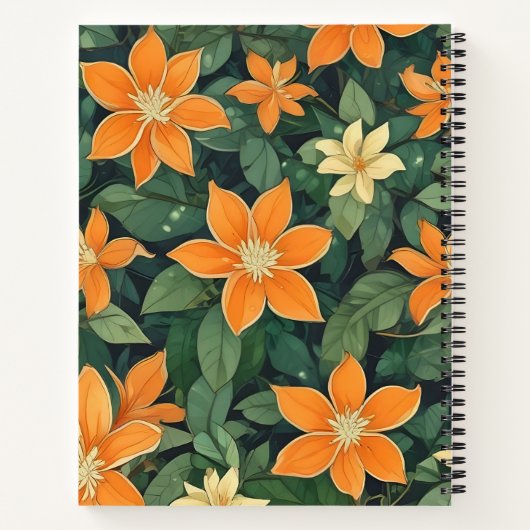 Flores de Naranja ノートブック (裏面)