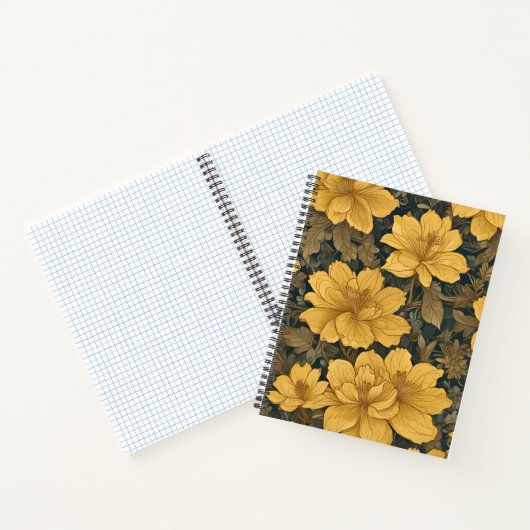 Flores de Oro ノートブック (内部)