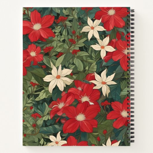 Flores de Pasión ノートブック (裏面)