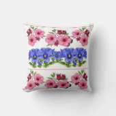 Flores de vinagreira hibisco e amar-perfeitos クッション (正面)