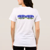 Flores de vinagreira hibisco e amar-perfeitos トライブレンドＴシャツ (裏面)