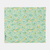 "Flores del campo" フリースブランケット (正面(横))