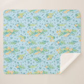 "Flores del cielo" シェルパブランケット (正面(横))