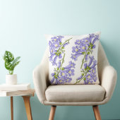 Flores do Brasil jacaranda クッション (椅子)