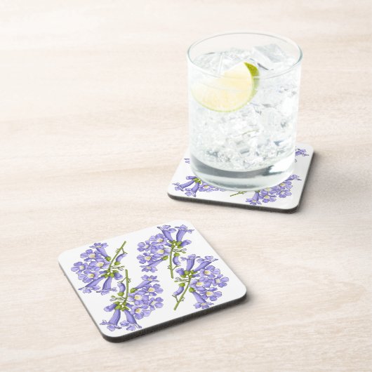 Flores do Brasil jacaranda コースター (右側)