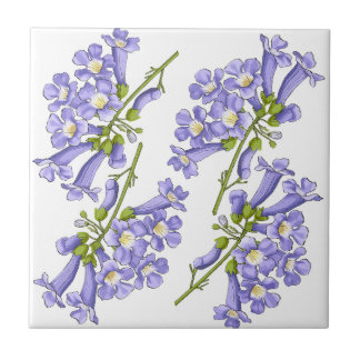 Flores do Brasil jacaranda タイル