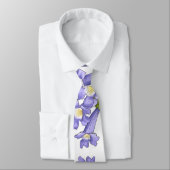 Flores do Brasil jacaranda ネクタイ (タイ)