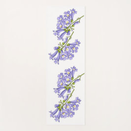 Flores do Brasil jacaranda ヨガマット