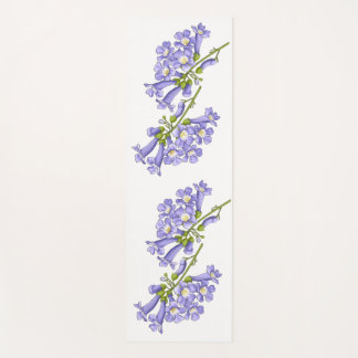 Flores do Brasil jacaranda ヨガマット