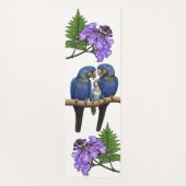 Flores do Brasil jacaranda ヨガマット (裏面)