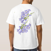 Flores do Brasil jacaranda Tシャツ (裏面)