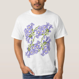 Flores do Brasil jacaranda Tシャツ