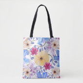 Flores en acuarela トートバッグ (正面)