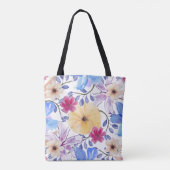 Flores en acuarela トートバッグ (裏面)