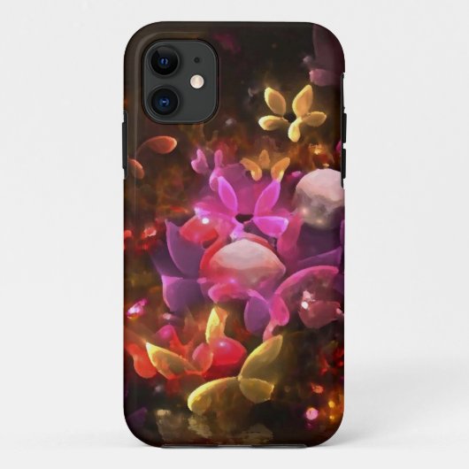 flores fantasia_iphone Case-Mate iPhoneケース (裏面)