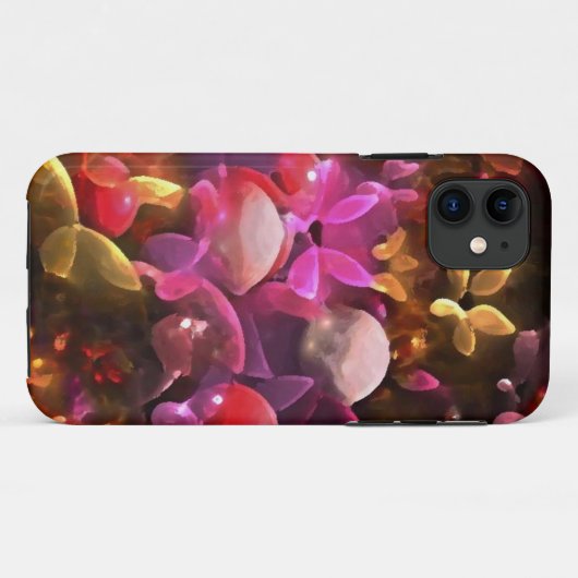 flores fantasia_iphone Case-Mate iPhoneケース (裏面(横))