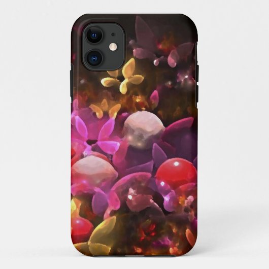 flores fantasia_iphone Case-Mate iPhoneケース (裏面)