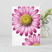 flores gérbera 招待状 (スタンド正面)