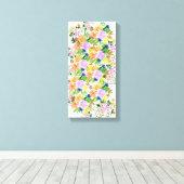 Flores Lilás キャンバスプリント (インサイチュ (ウッドフロア))