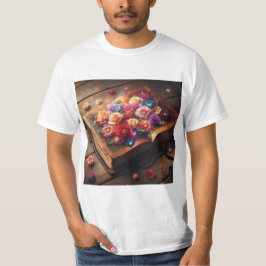 Flores Literarias: Crecimiento del Conocimiento Tシャツ