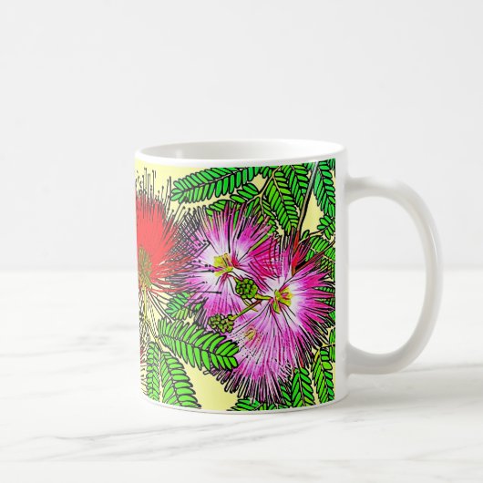 Flores nativas do Brasil コーヒーマグカップ (右)
