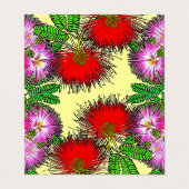 Flores nativas do Brasil 名刺 (外部フラット)