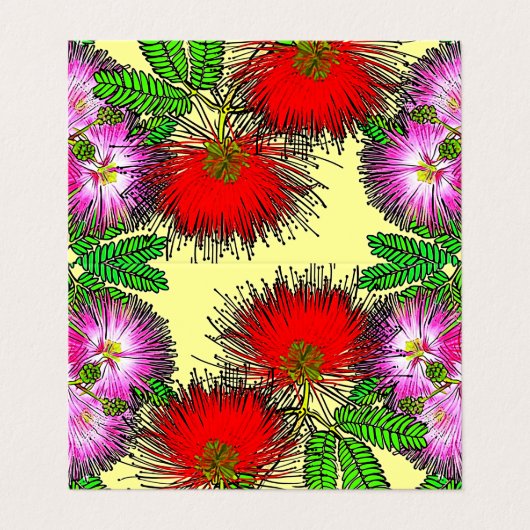 Flores nativas do Brasil 名刺 (外部フラット)