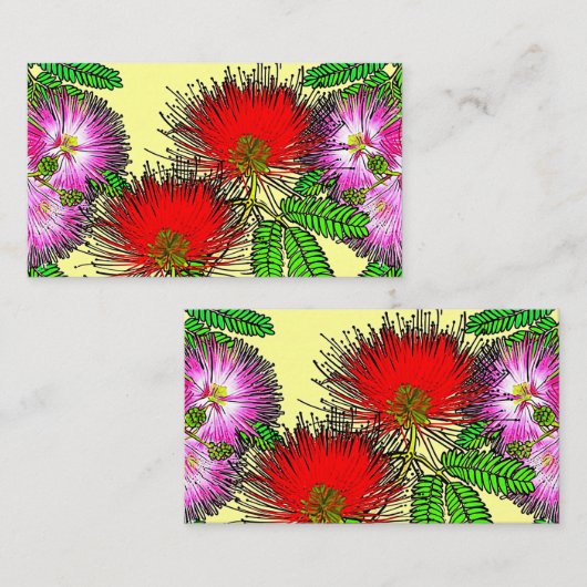 Flores nativas do Brasil 名刺 (正面/裏面)