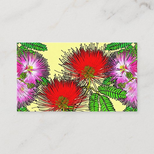 Flores nativas do Brasil 名刺 (正面)