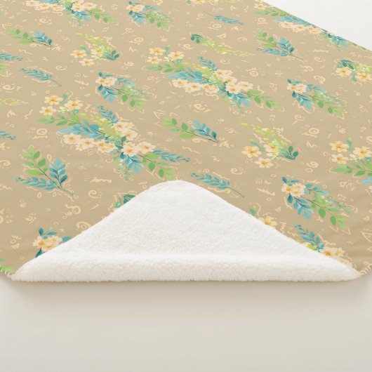 Flores Neutras シェルパブランケット (3/4)