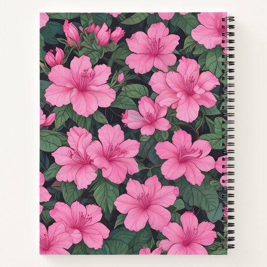 Flores Nocturnas ノートブック (裏面)