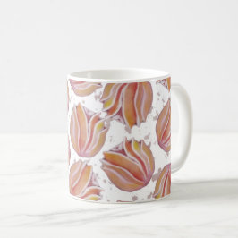 Flores Pêssego コーヒーマグカップ