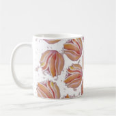 Flores Pêssego コーヒーマグカップ (左)