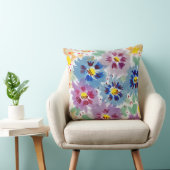 Flores violetas クッション (椅子)