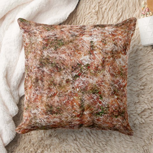 Floresta de acer sob algodan ou rocha sob terra クッション (ブランケット)